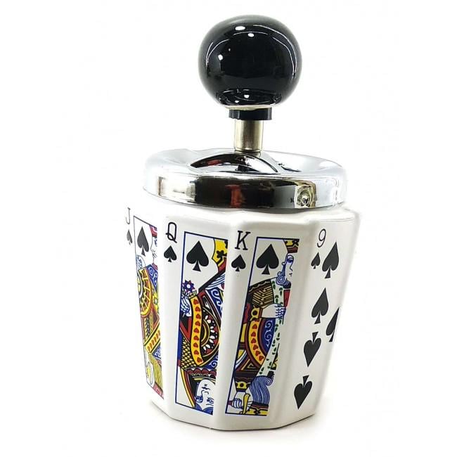 Попільничка керамічна Піка 14,5х9х9 см (32419c)