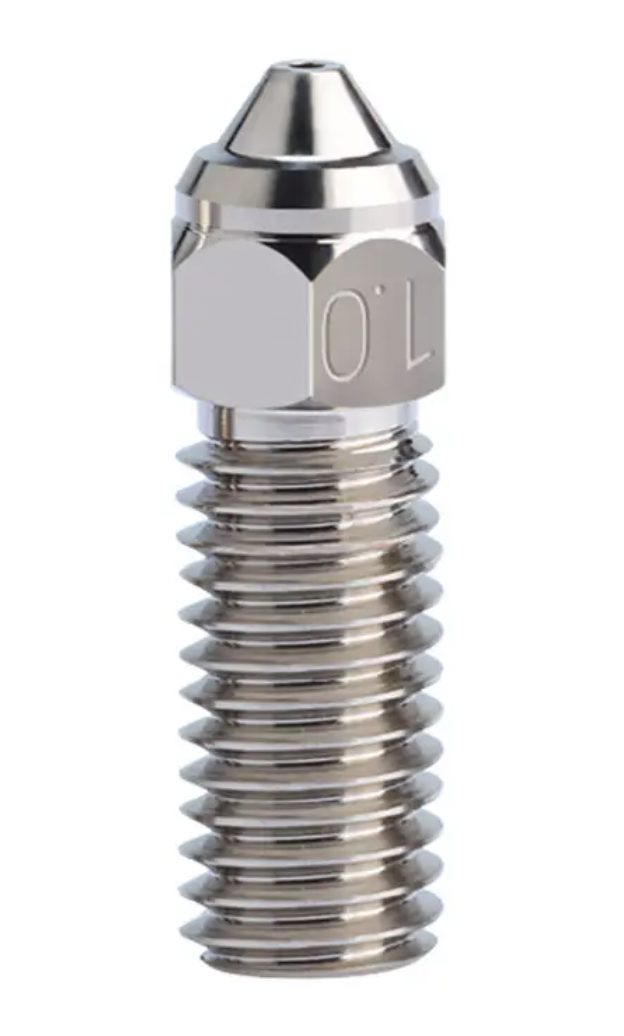 Сопло Creality для 3D-принтеров K1/K1 Max из хромированной меди 1,0 мм (UA3D306-1.0)