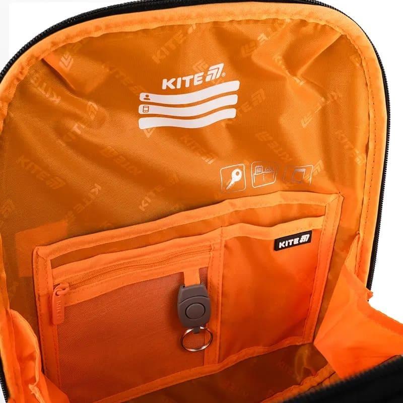 Школьный рюкзак каркасный Kite Education 555 TF 14 л Черный (TF25-555S) - фото 10 Школьный рюкзак каркасный Kite Education 555 TF 14 л Черный (TF25-555S) - фото 10