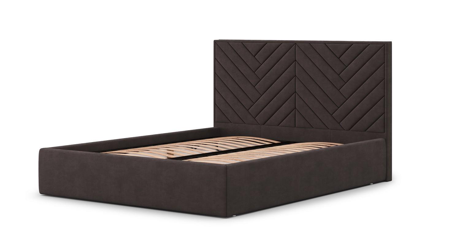 Кровать Divotex Simple 46 Вегас 180х200 см Chocolate (10199456) Кровать Divotex Simple 46 Вегас 180х200 см Chocolate (10199456)