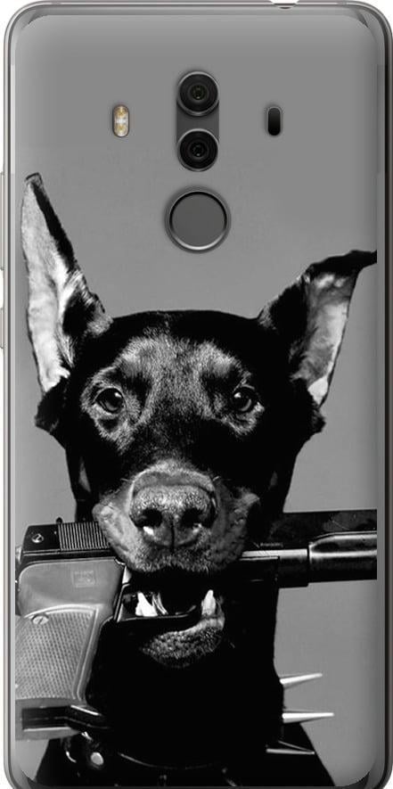 Чехол на Huawei Mate 10 Pro Доберман (2745t-1138-42517)