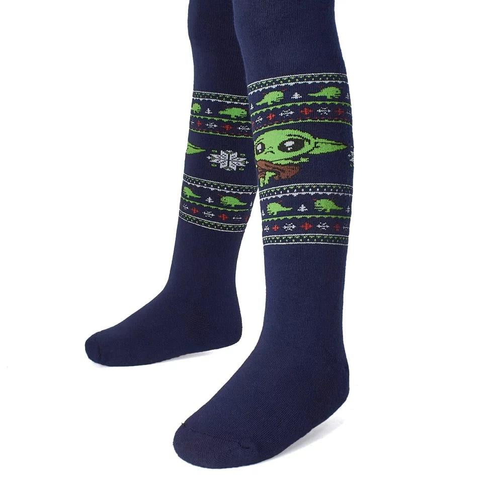 Колготки детские махровые Star Kids 707 SK061 116-122см Темно-синий