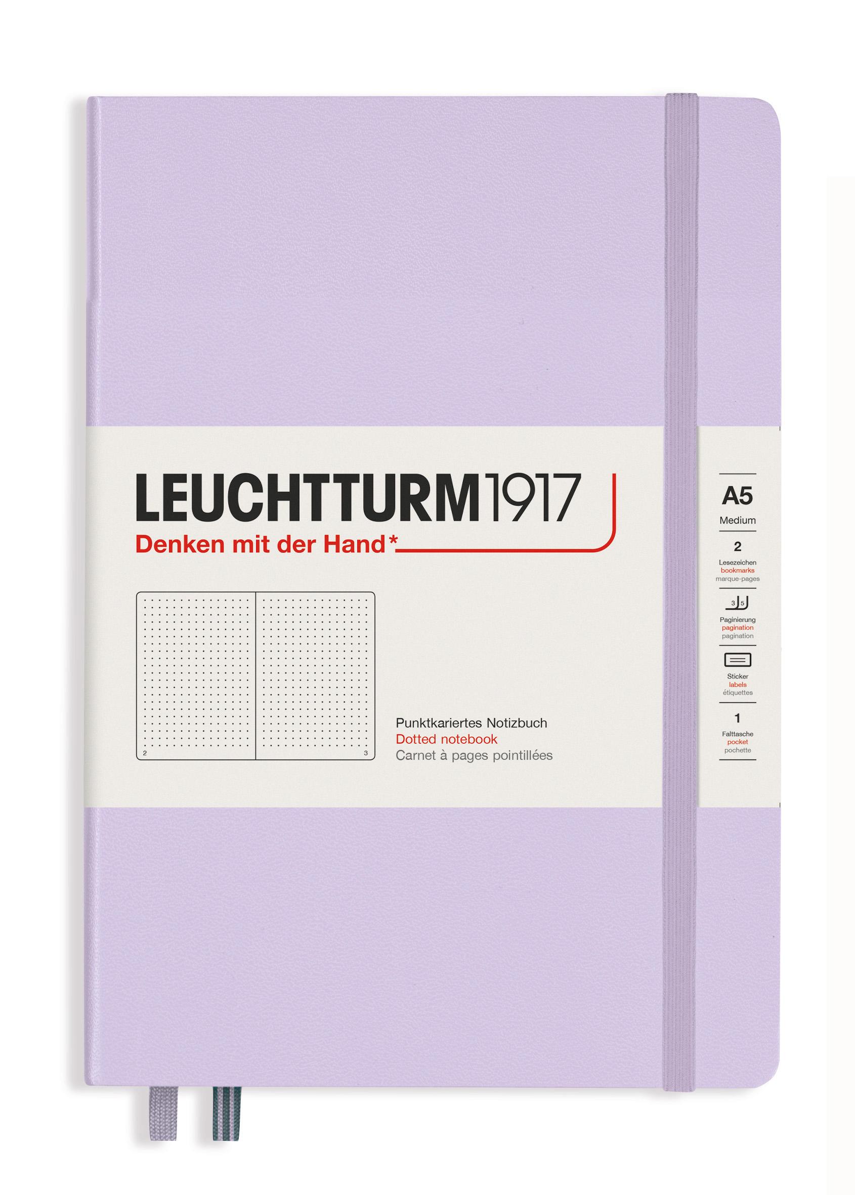 Блокнот Leuchtturm1917 Smooth Colours средняя точка Lilac (365481)