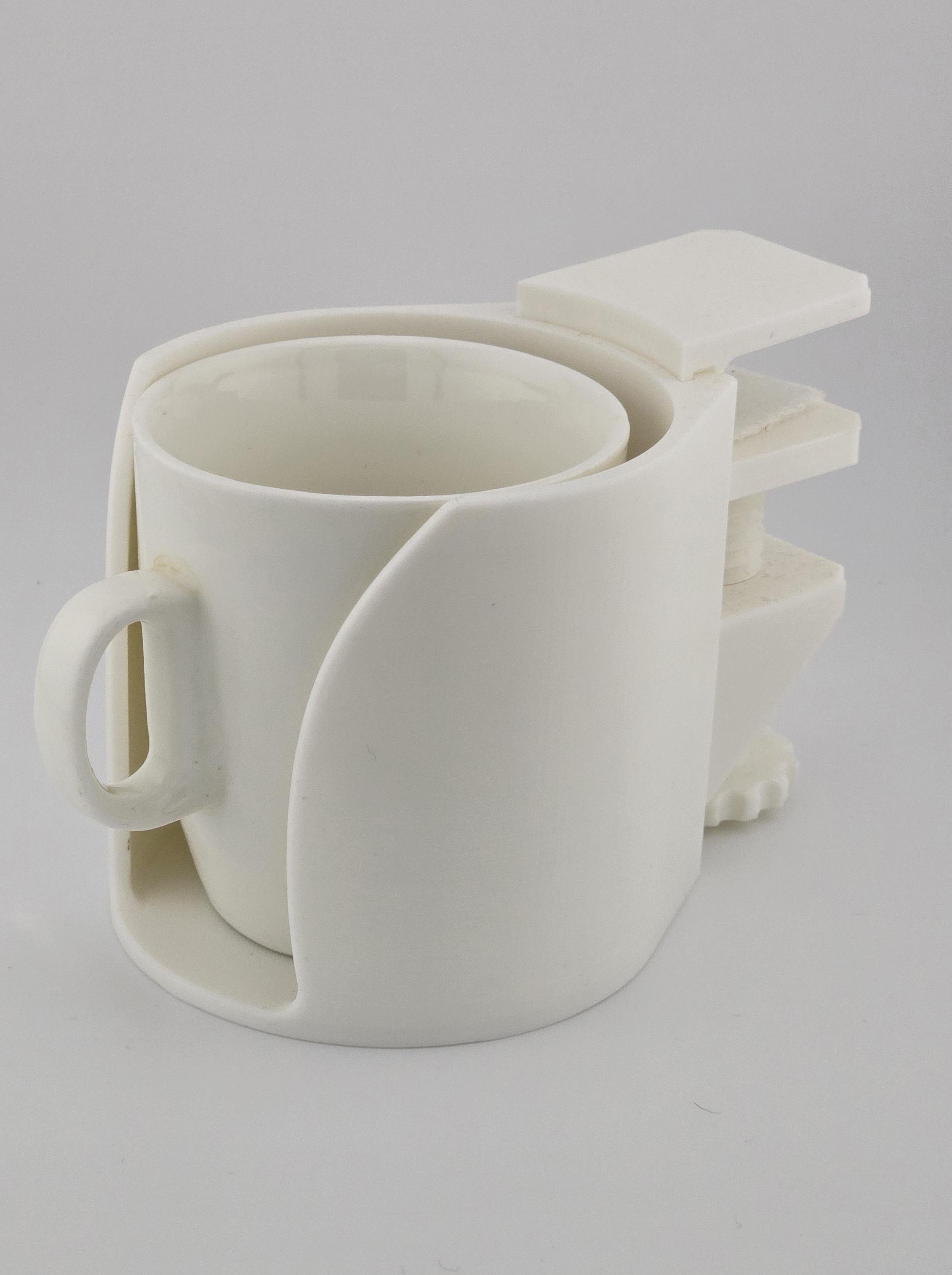 Подстаканник для чашки Белый (0014) - фото 4 Подстаканник для чашки Белый (0014) - фото 4