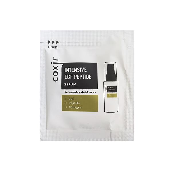 Пробник сыворотка для лица Coxir Intensive EGF Peptide Serum Pouch с пептидами 2 мл