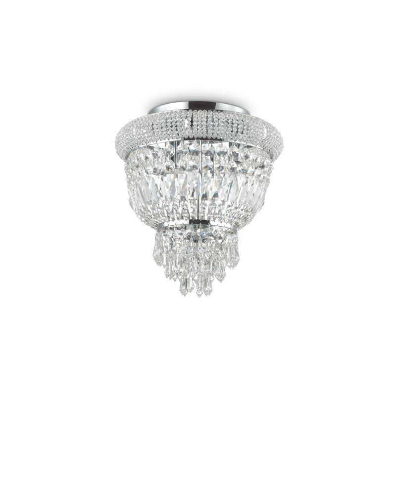 Люстра Ideal Lux Dubai Pl3 Cromo (207162) Люстра Ideal Lux Dubai Pl3 Cromo (207162)