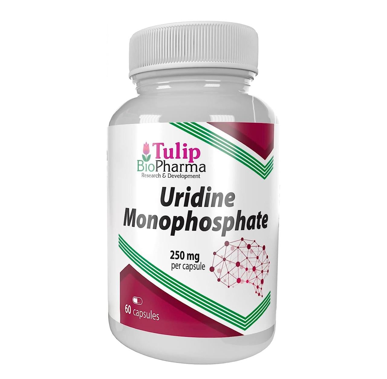 Витамины для иммунитета Tulip BioPharma Уридин монофосфат 250 мг 60 капс. (50091341)