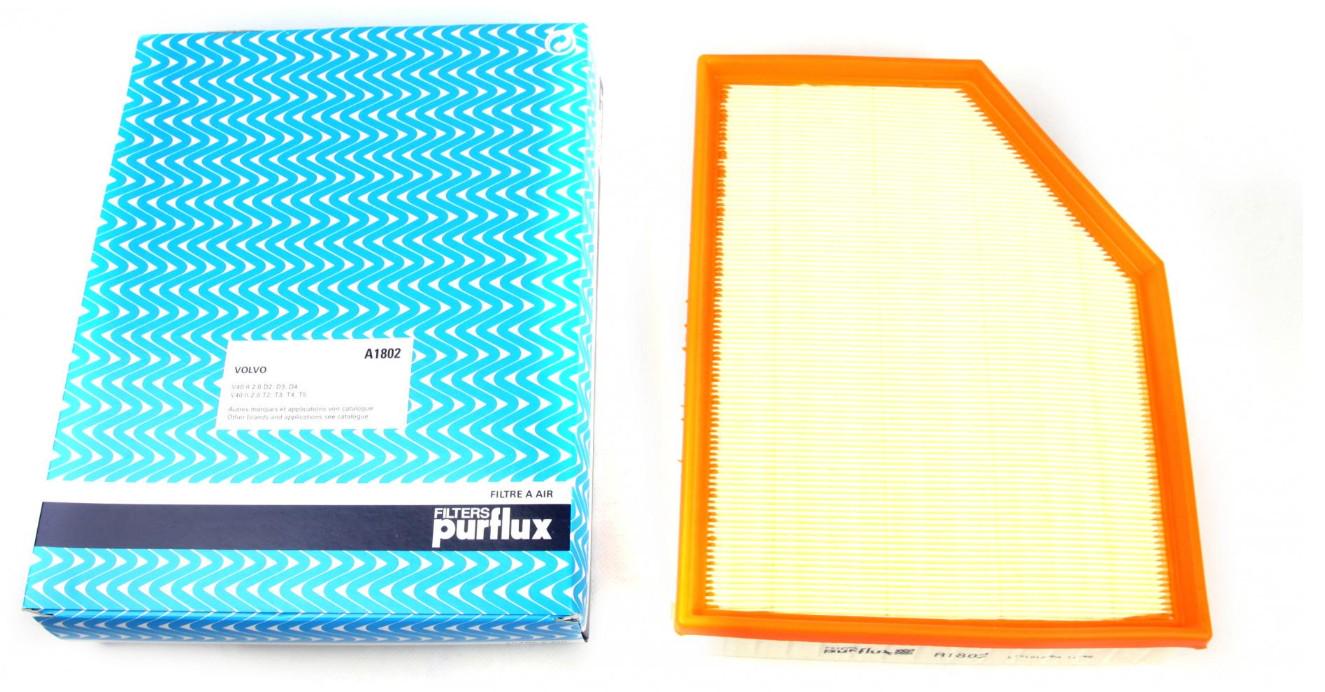 Фильтр воздушный PURFLUX для Volvo V40 1,5/2,0 14- (A1802)