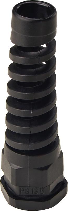 Ввод кабельный гибкий АСКО PGS13,5 IP68 полиамид для отверстий 20,3 мм кабель max Ø12 мм для шкафов Черный (A0150050055)