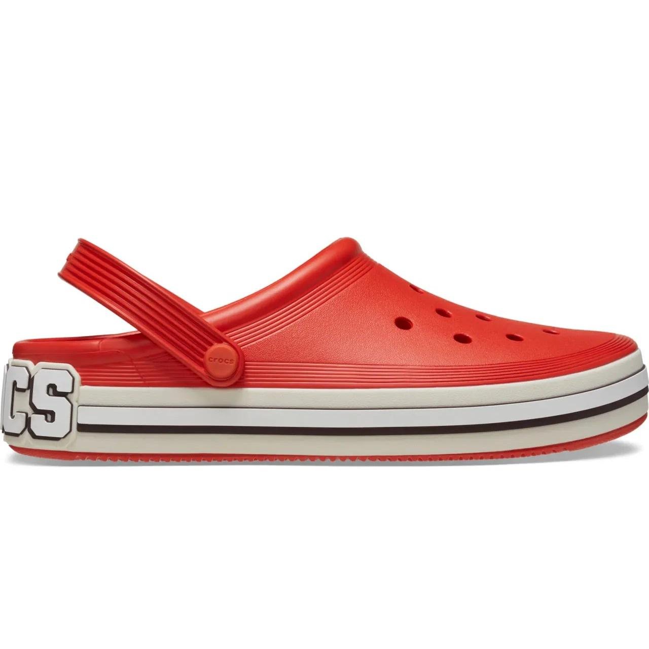 Сабо Crocs Off Court Logo Clog M7W9 р. 40/26 см Tomato (209651-M)