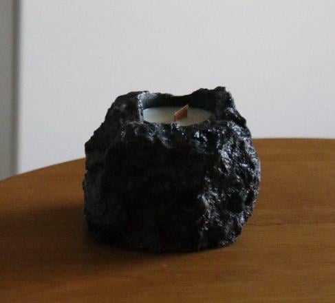 Аромасвеча из натурального камня и соевого воска M Лабрадорит (25786985)