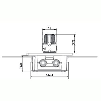 Модуль контролю температури водяної підлоги 3/4" Kvs1, 35 ЗР Tervix Pro Line Control Box R2 - фото 2