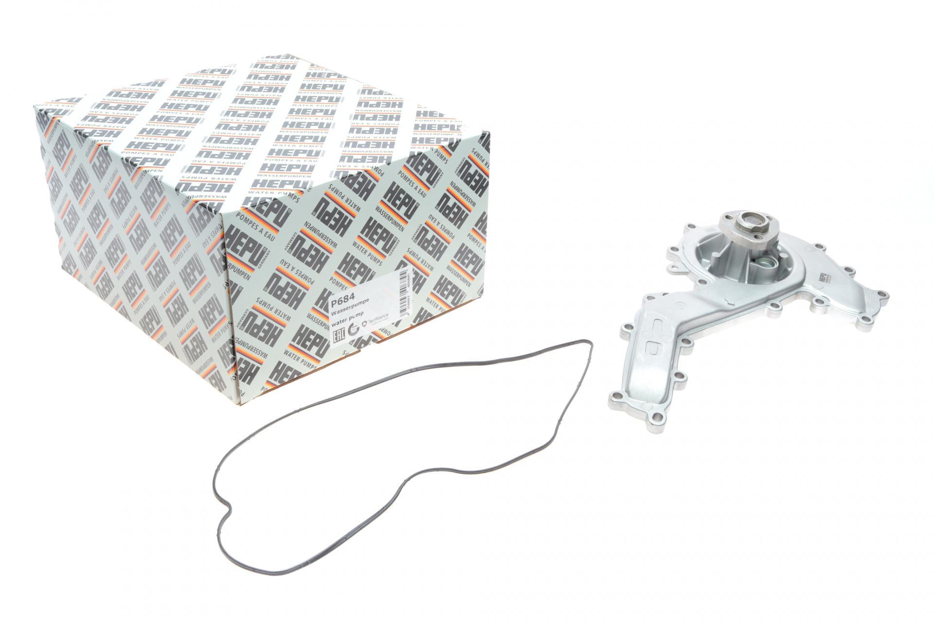 Водяная помпа Hepu Audi A4/A5/A6/A7/Q5/Q7 14- (P684)