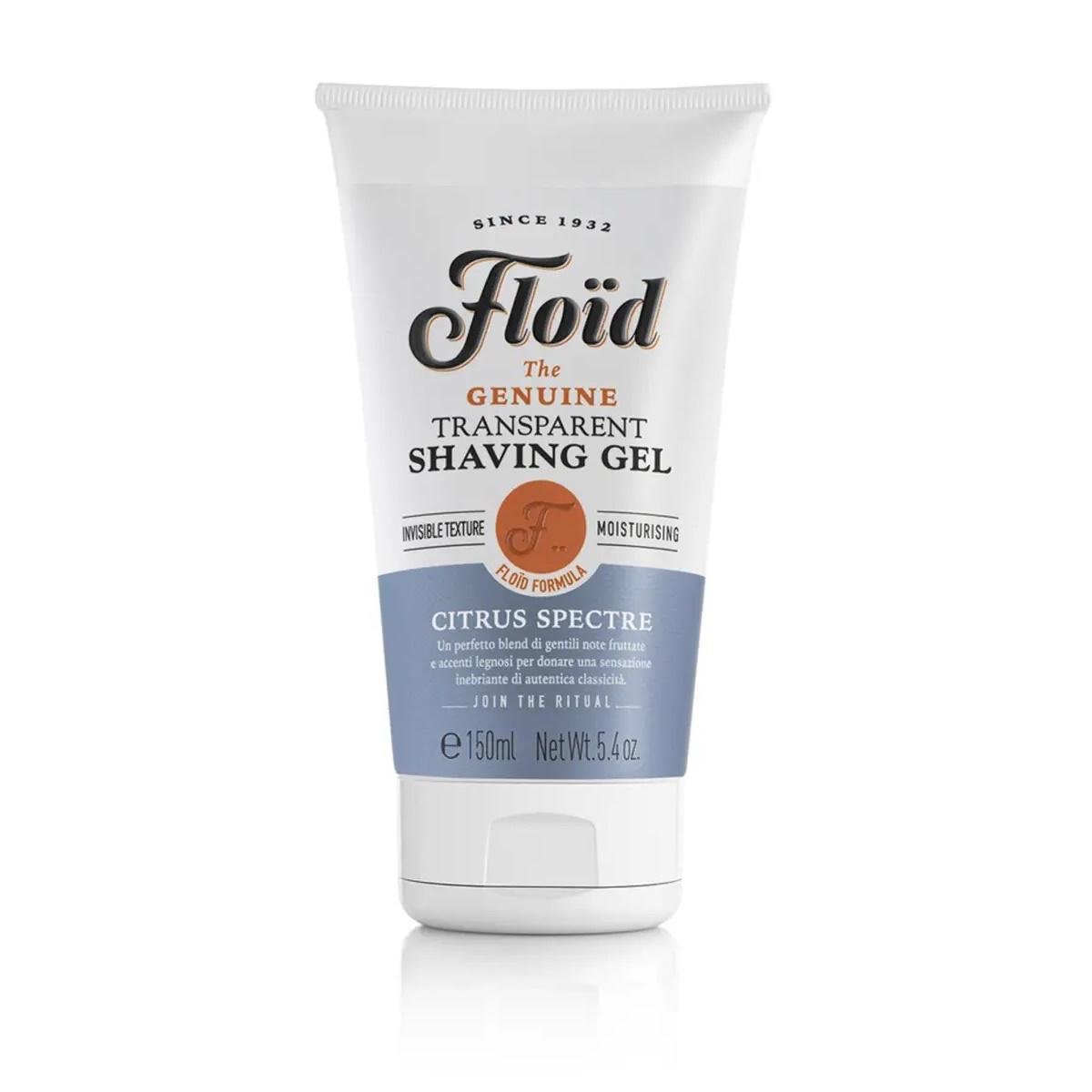 Прозорий гель для гоління Floid Shaving Gel Citrus Spectre 150 мл (ФД115)
