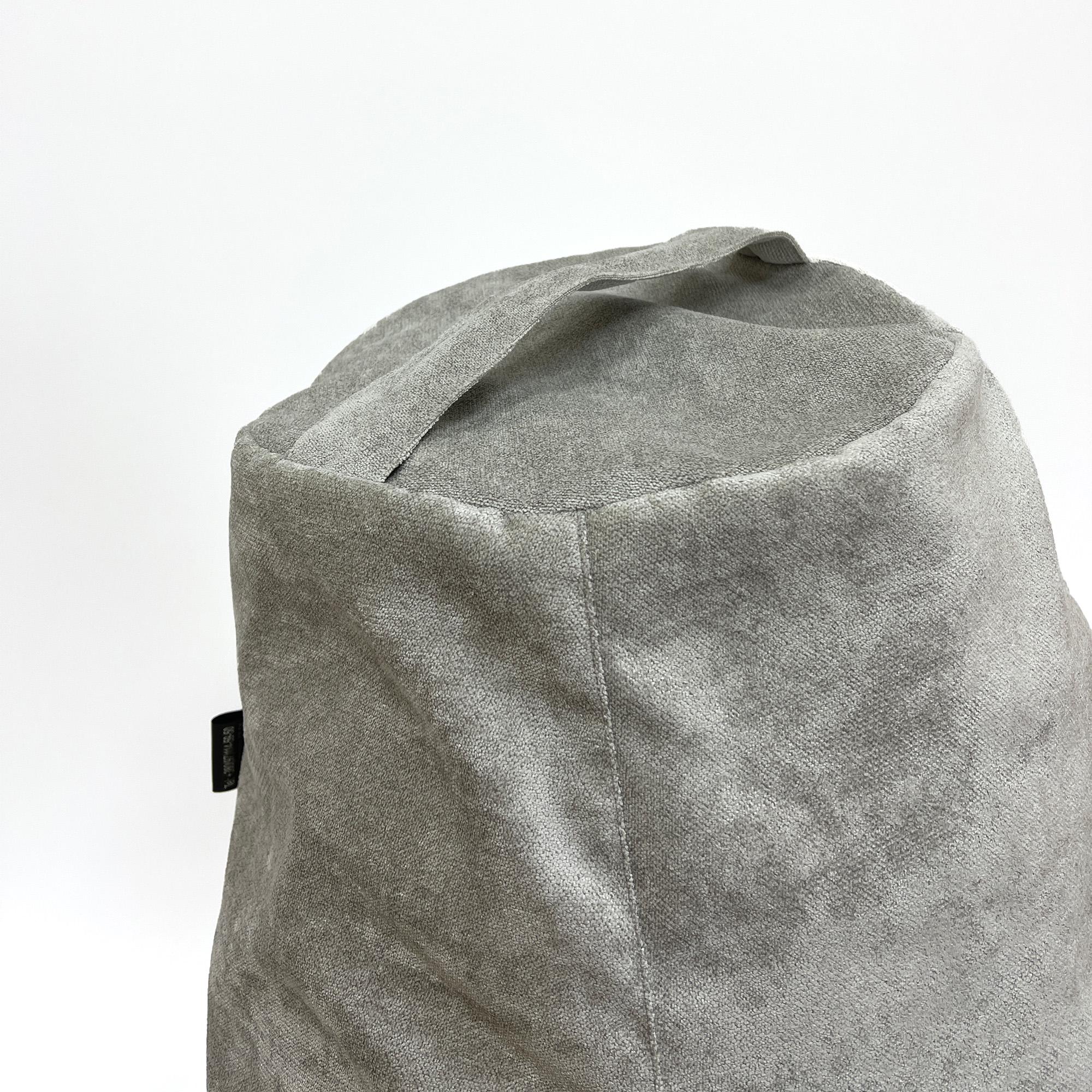 Бескаркасное кресло-мешок и подушечка Велюр XL 130х90 см (100025) - фото 3 Бескаркасное кресло-мешок и подушечка Велюр XL 130х90 см (100025) - фото 3