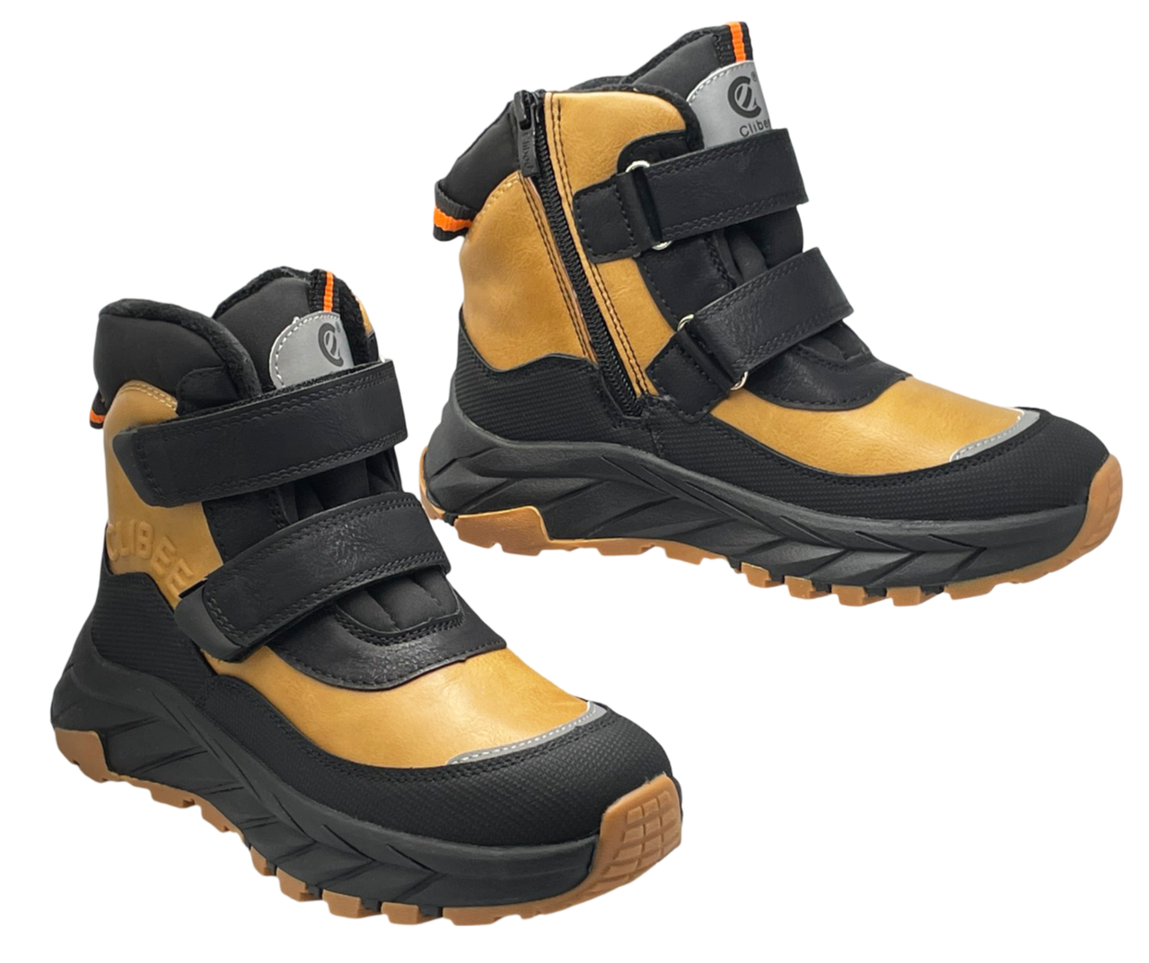 Ботинки зимние для мальчиков Clibee HC529-70/34 р. 34 Коричневый - фото 3 Ботинки зимние для мальчиков Clibee HC529-70/34 р. 34 Коричневый - фото 3