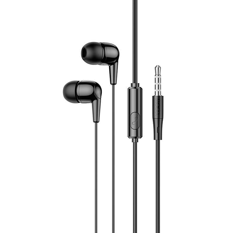 Наушники HOCO Enjoy универсальные earphones with mic M97 1,2 м Black (557975)