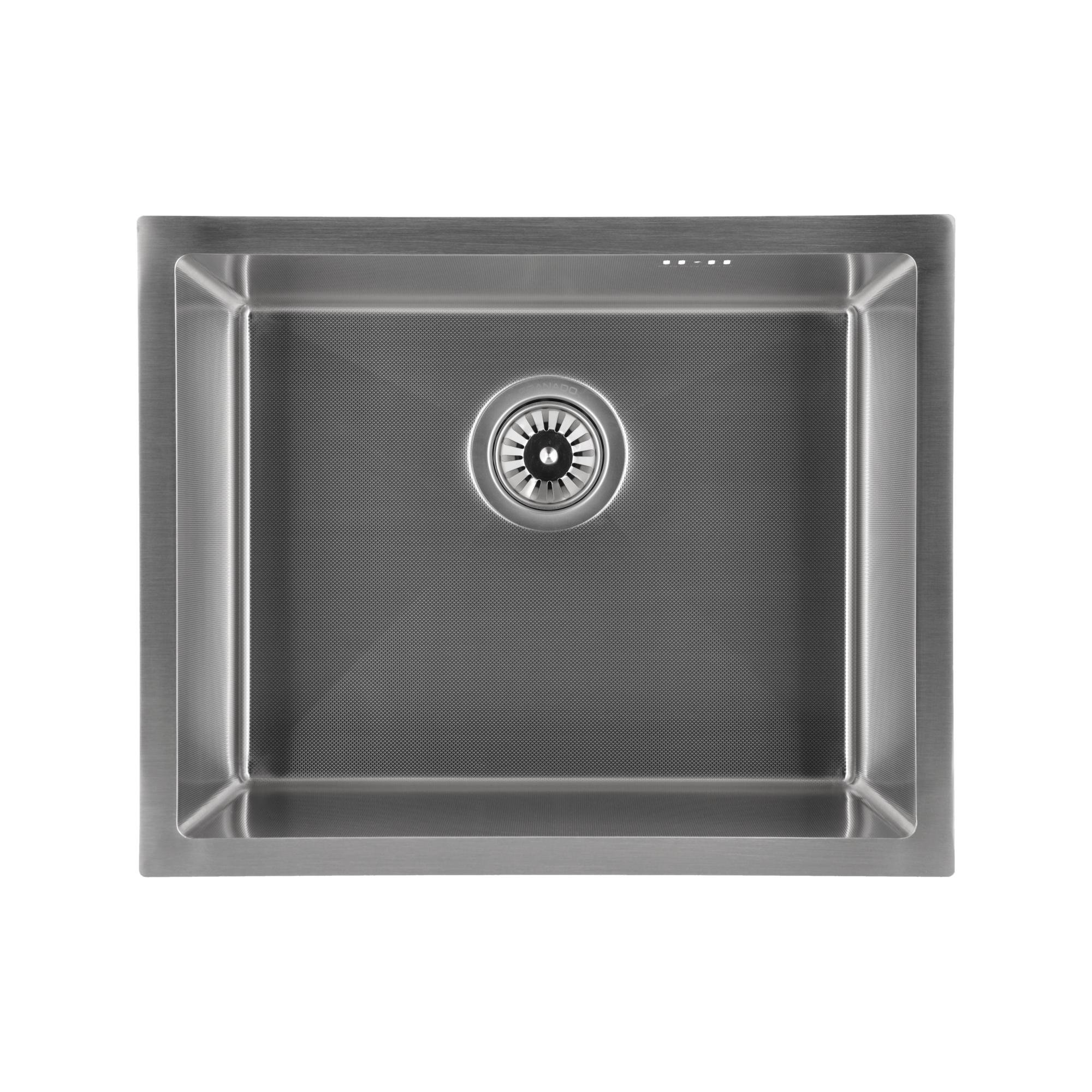 Мийка для кухні Granado Under top Max Steel S304 Millet 53х43х22 см