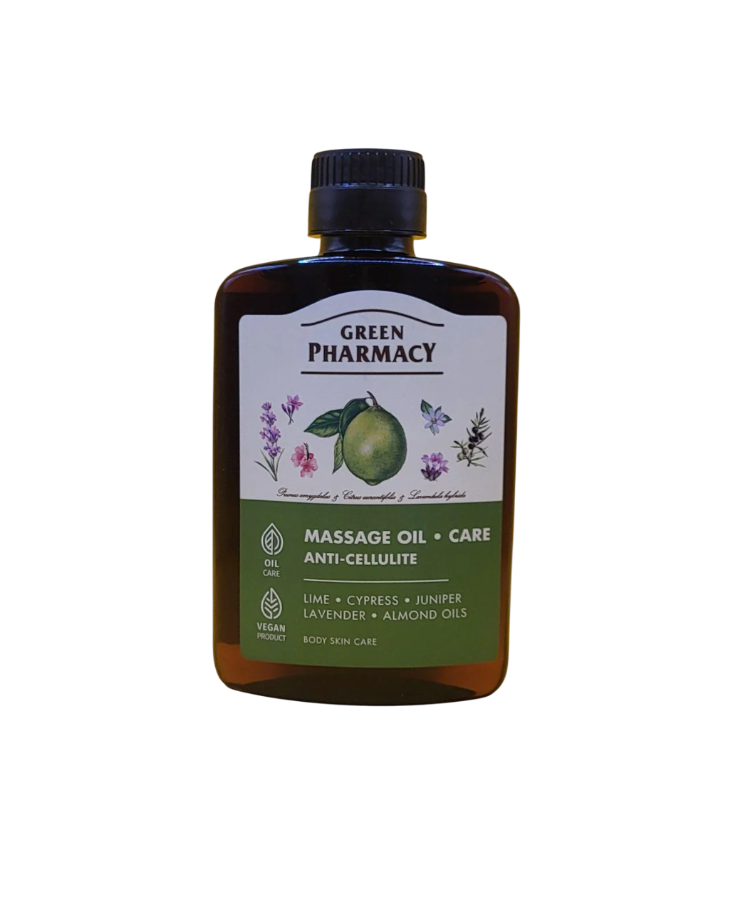 Олія масажна Зелена аптека антицелюлітна 200 мл (1751654517)