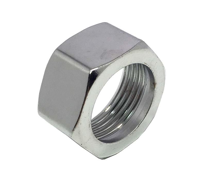 Гайка усиленная Ango для эксцентрика смесителя латунь 3/4" Хром (847)