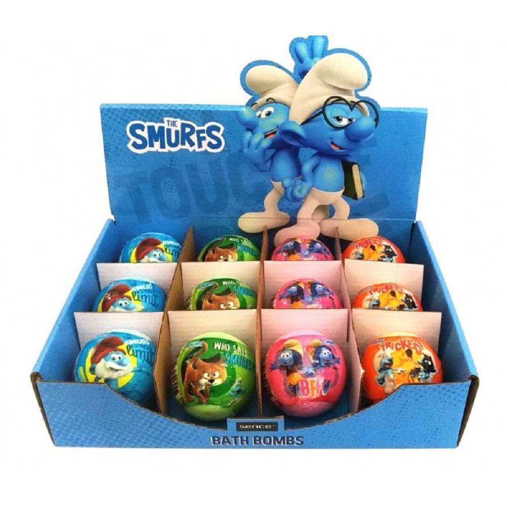 Бомбочка для ванни Smurf Bath Bomb Блакитний (Е-01080) - фото 2 Бомбочка для ванни Smurf Bath Bomb Блакитний (Е-01080) - фото 2