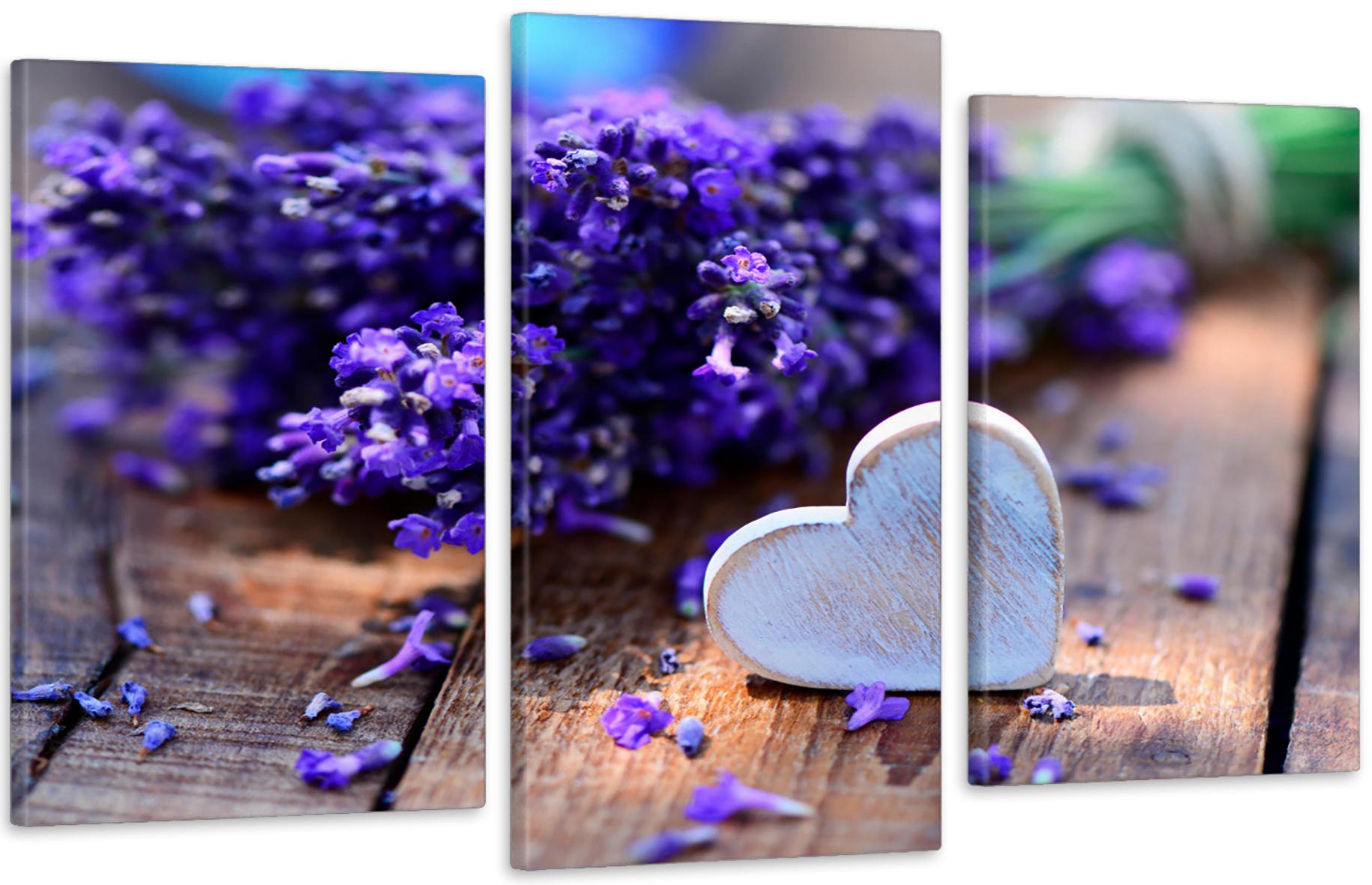 Картина модульна у вітальню/спальню Бузок 53х100 см (Art-576_3)