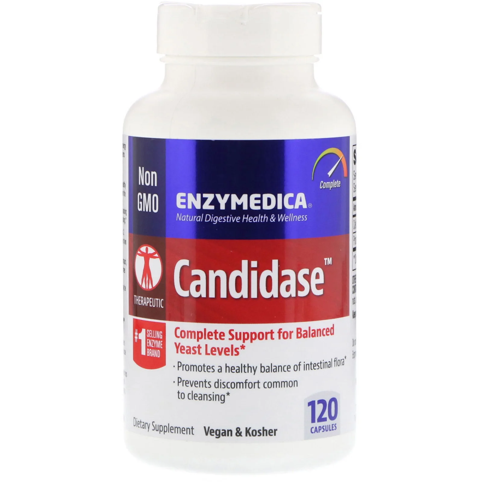 Натуральная добавка Enzymedica Candidase 120 капс. (7631)