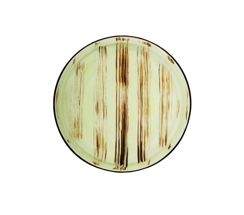 Тарелка с бортиком Wilmax Scratch Pistachio 23 см (WL-668119)
