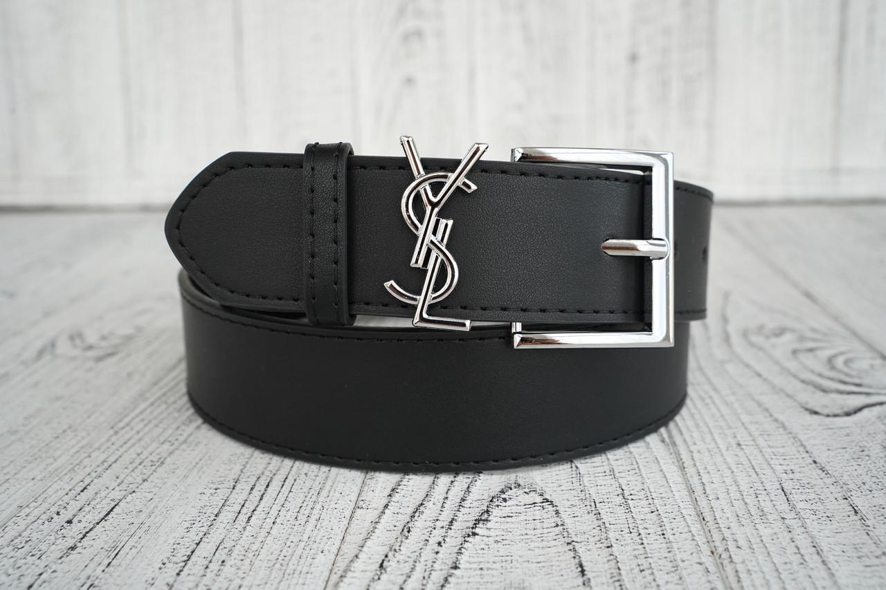 Ремінь жіночий YSL Silver (975327563)