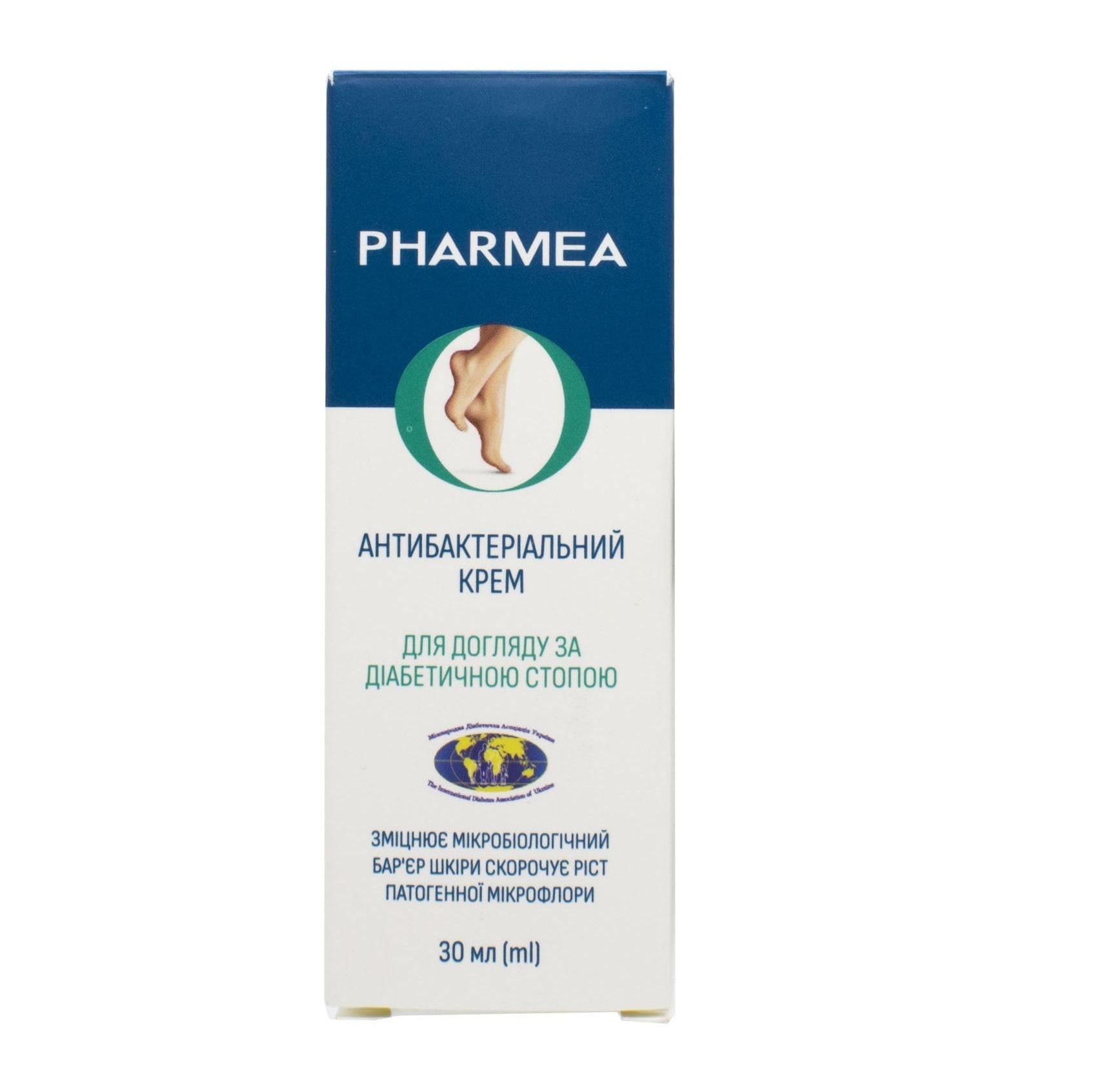 Антибактериальный крем Pharmea для ухода за диабетической стопой 30 мл (4820150753627)