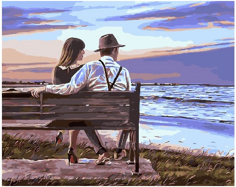 Картина по номерам Brushme Миг перед заплывом (GX25152) Картина по номерам Brushme Миг перед заплывом (GX25152)