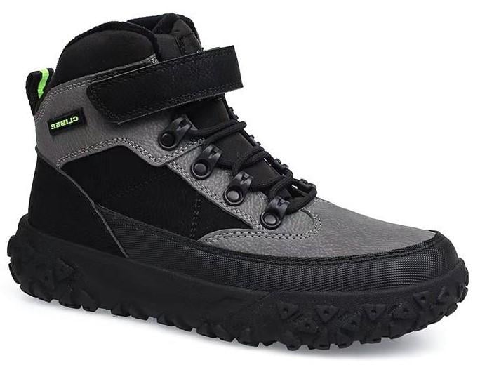 Ботинки зимние для мальчиков Clibee HC818-20/38 р. 38 23,8 см Серый