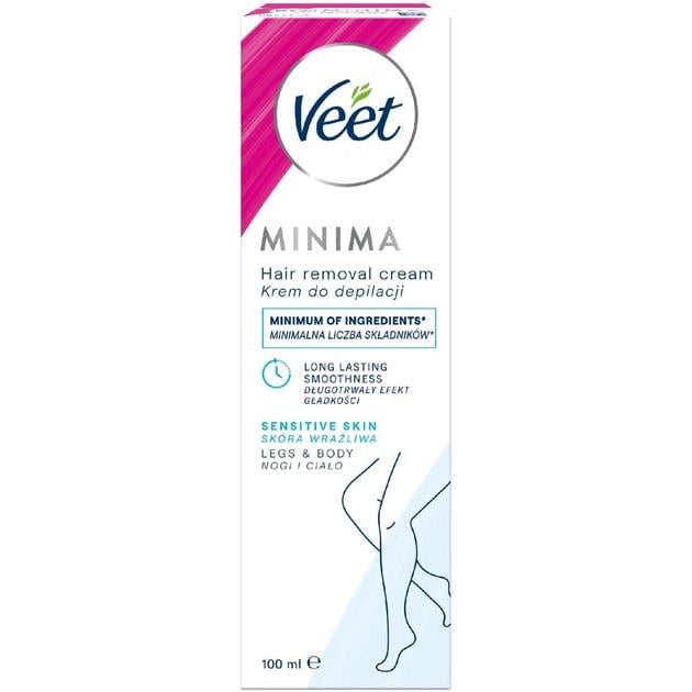 Крем для депиляции Veet Minima для чувствительной кожи тела/ног/рук/зоны бикини и области подмышек 100 мл (000005635)
