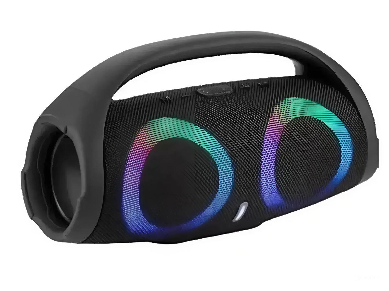 Минидинамик Bluetooth Boombox 2 RGB B15 8172 2х8 Вт Черный