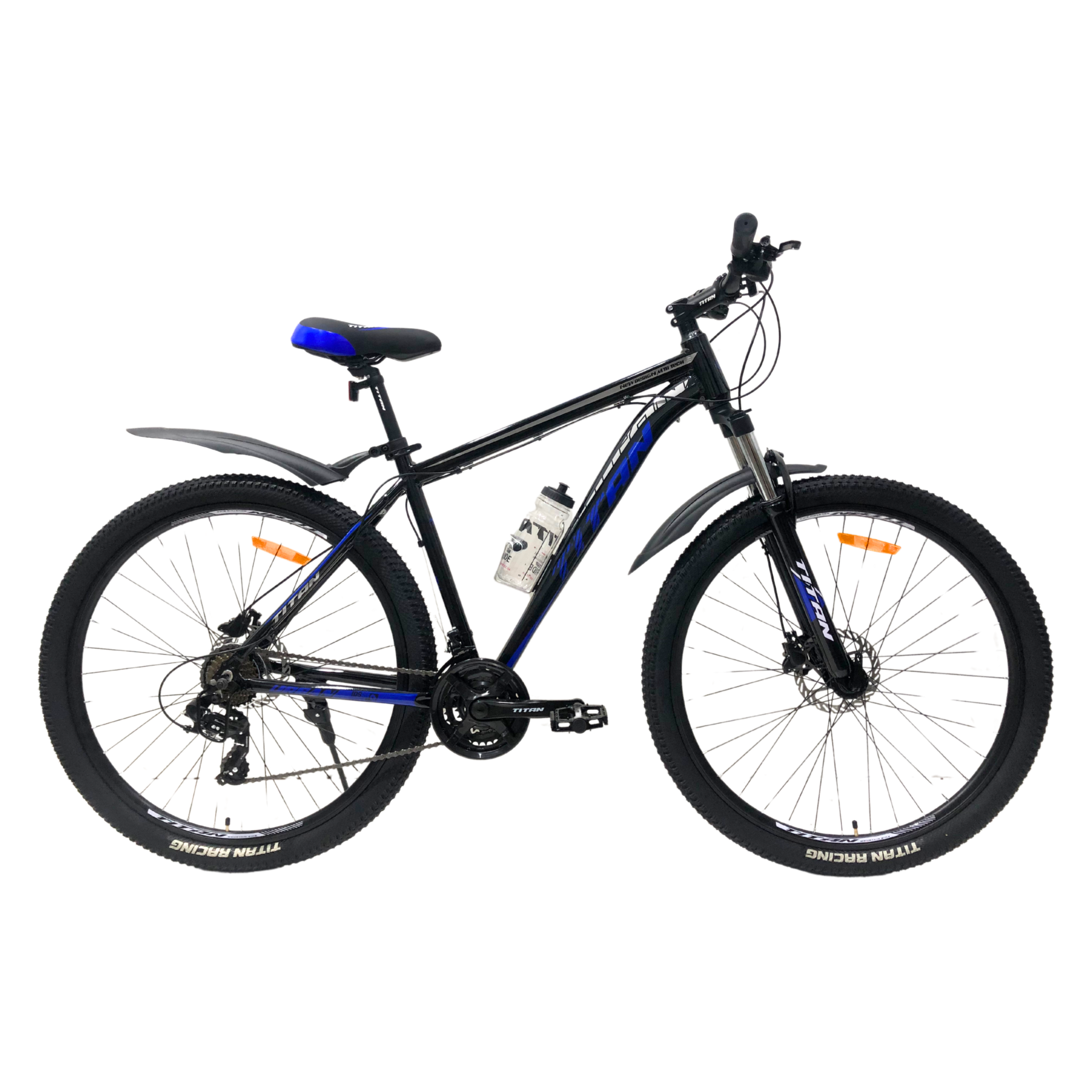 Велосипед Titan Urban 29" 19" Черный/Синий (2540800217)