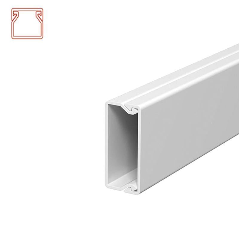 Кабель-канал Neomax 80x60 мм довжина 99 см ПВХ магістральний білий (NX3012) - фото 2 Кабель-канал Neomax 80x60 мм довжина 99 см ПВХ магістральний білий (NX3012) - фото 2