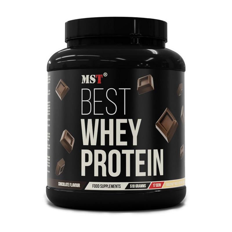 Протеин MST Best Whey Protein + Enzyme 510 г Шоколад