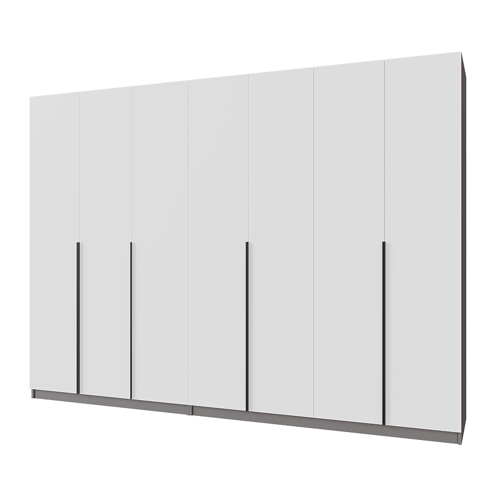 Шафа розпашна Меблітренд Чиназес Чи-2800 2800х500х2050 мм Графітовий/Білий (27287384) - фото 1 Шафа розпашна Меблітренд Чиназес Чи-2800 2800х500х2050 мм Графітовий/Білий (27287384) - фото 1