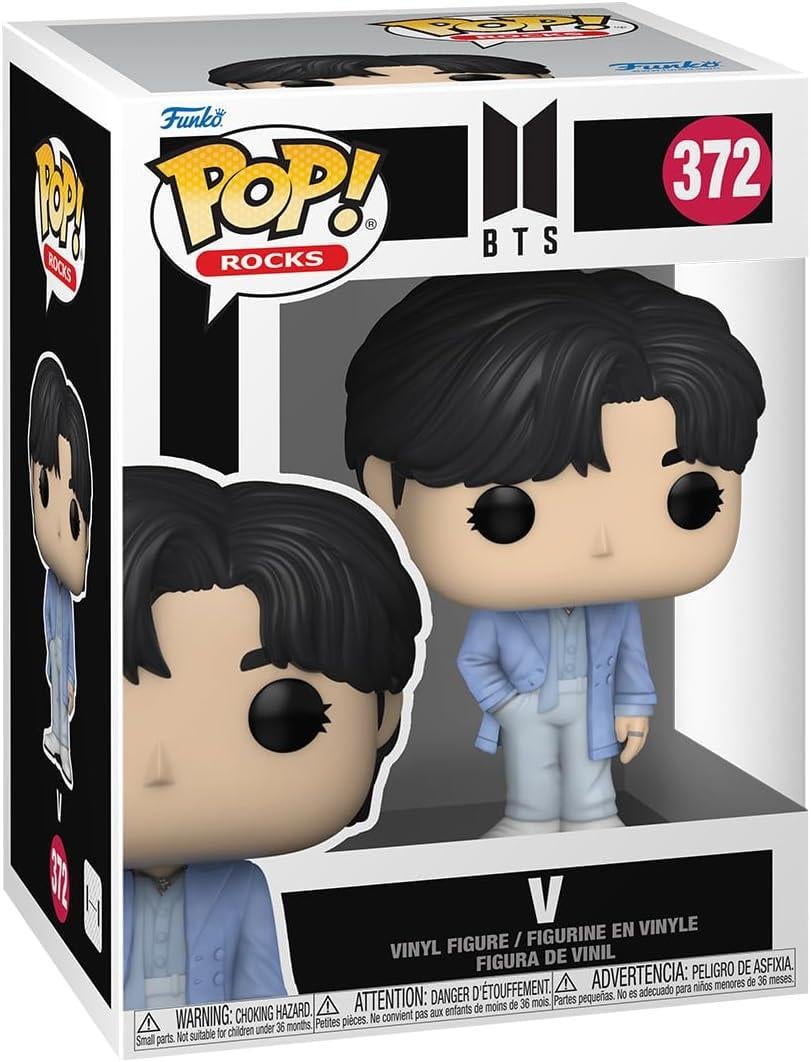 Дитяча ігрова фігурка Funko Pop Ві BTS V 10 см (BTS V 372) - фото 3 Дитяча ігрова фігурка Funko Pop Ві BTS V 10 см (BTS V 372) - фото 3