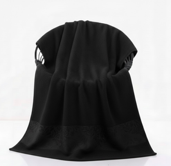 Полотенце кухонное махровое 35х75 см Темно-серый (2927791629)