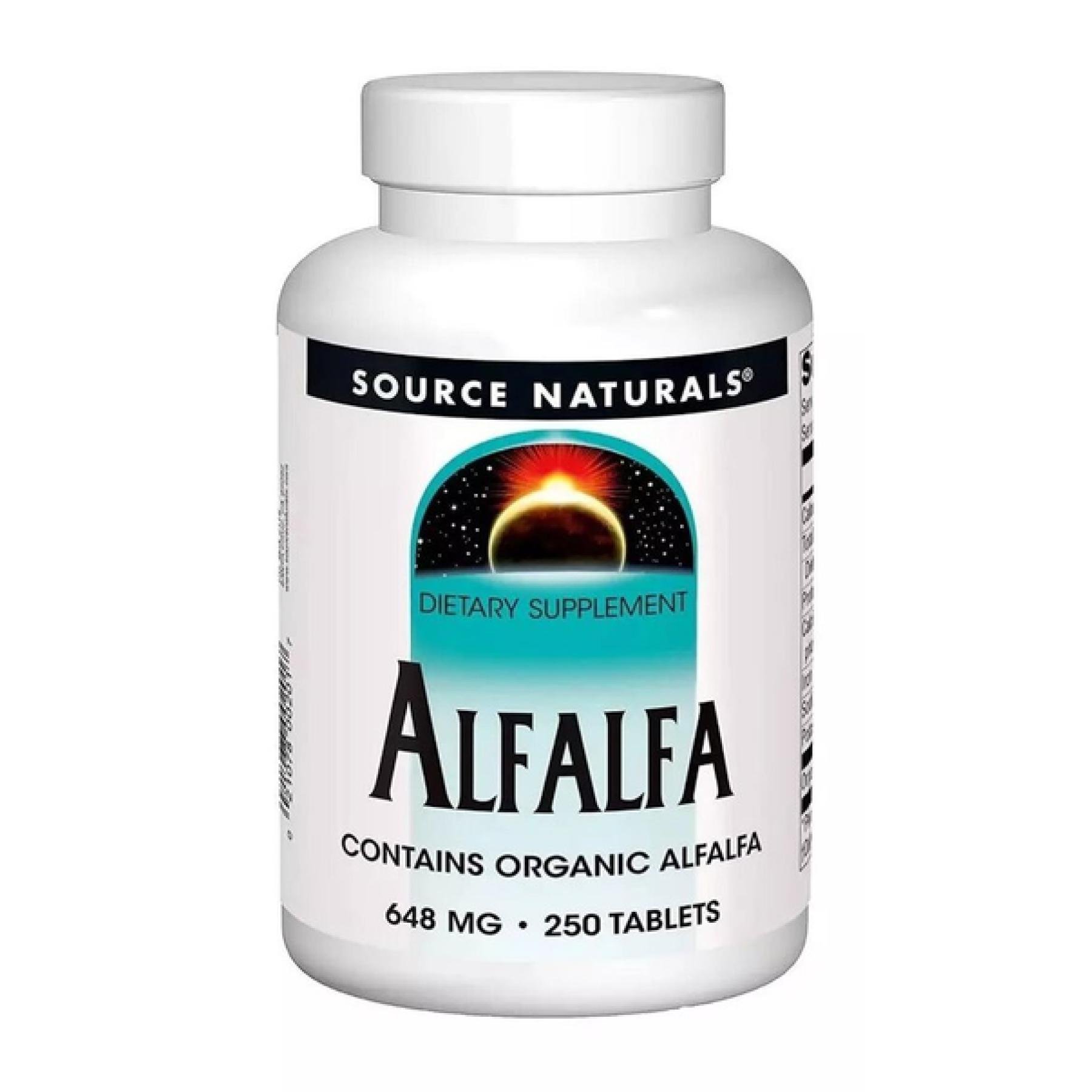 Экстракт люцерны Source Naturals Alfalfa 648 мг 250 таб.