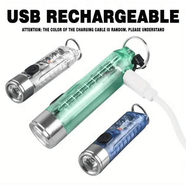 Ліхтар міні-брелок MINI FY11 акумуляторний Type-C з ультрафіолетом та магнітом (FLASH-FY11-MINI) - фото 3 Ліхтар міні-брелок MINI FY11 акумуляторний Type-C з ультрафіолетом та магнітом (FLASH-FY11-MINI) - фото 3