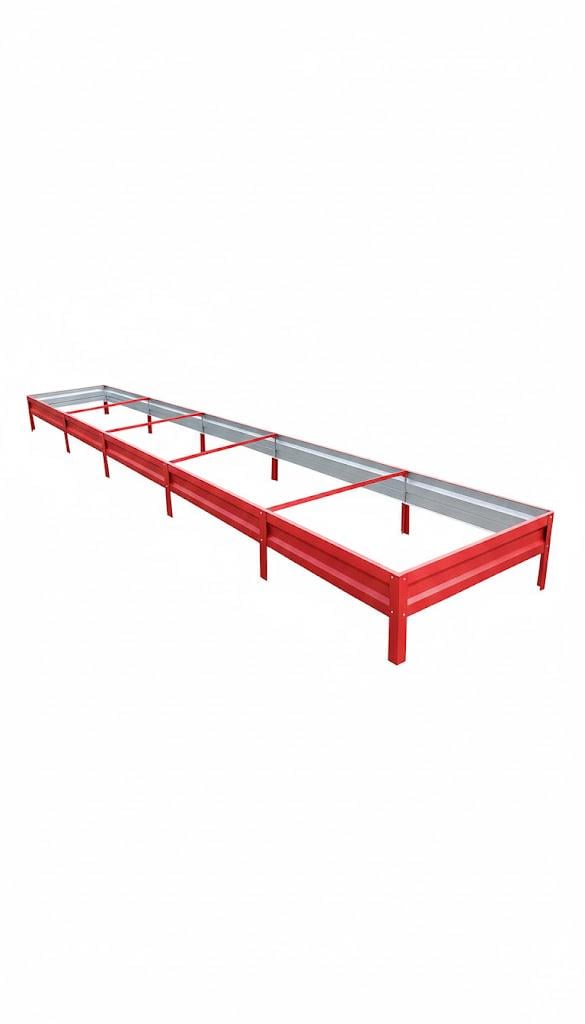 Грядка оцинкованная SIMBUD 0,45 мм 5х1х0,2 м RAL3011 мат (30394806)