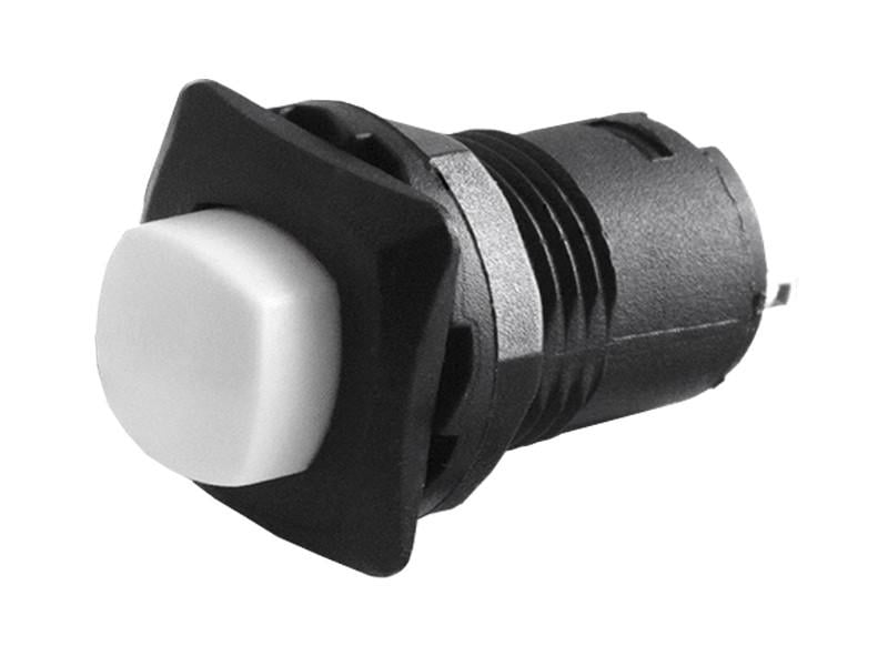 Кнопка квадратная OFF/ON Белый (DS-225)