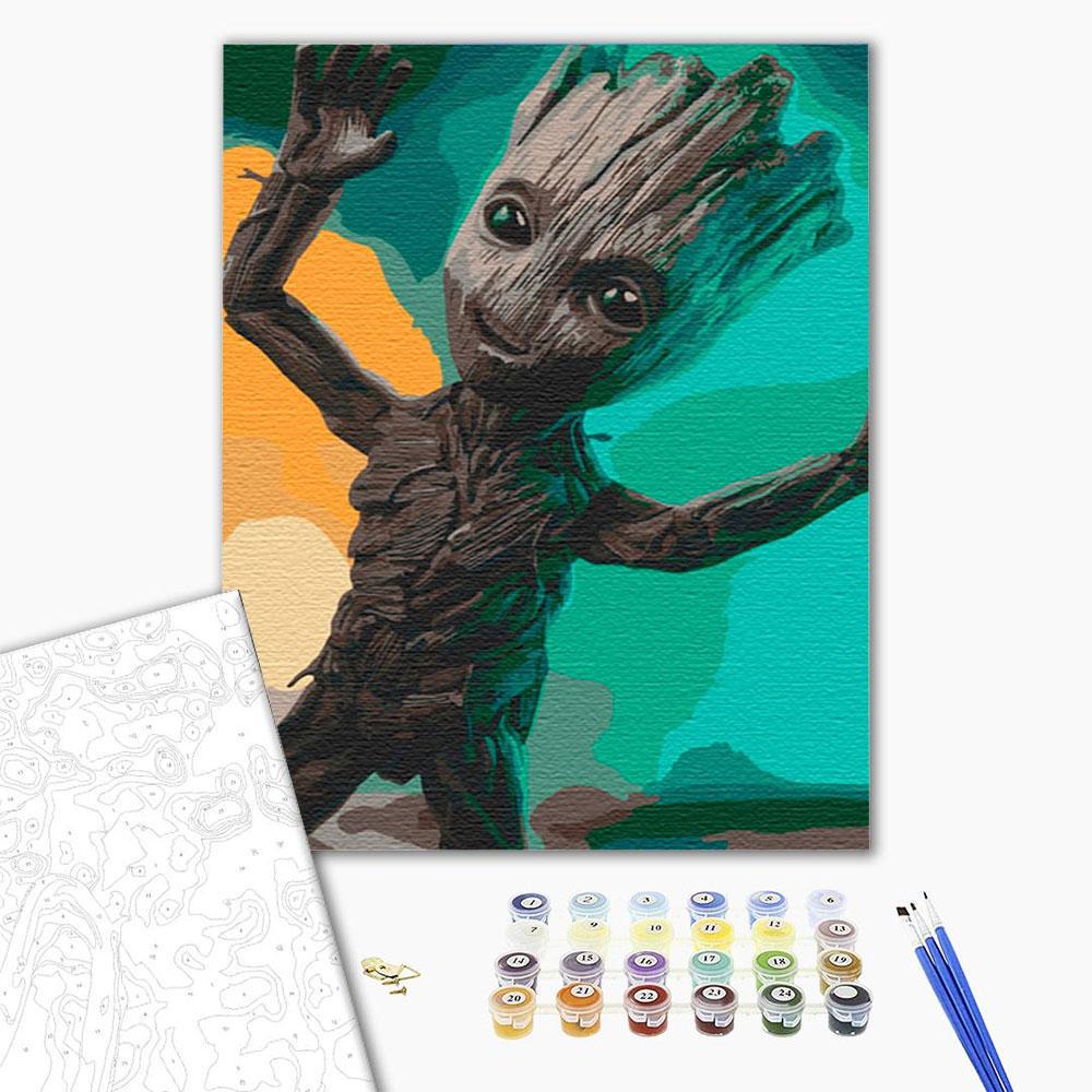 Картина по номерам ART CRAFT Грут танцует 40х50 см (16003-AC)