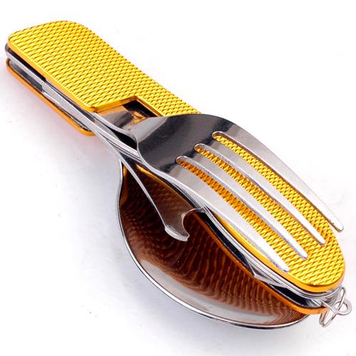 Ніж складаний туристичний Spoon forke 4в1 трансформер Spoon forke 4в1