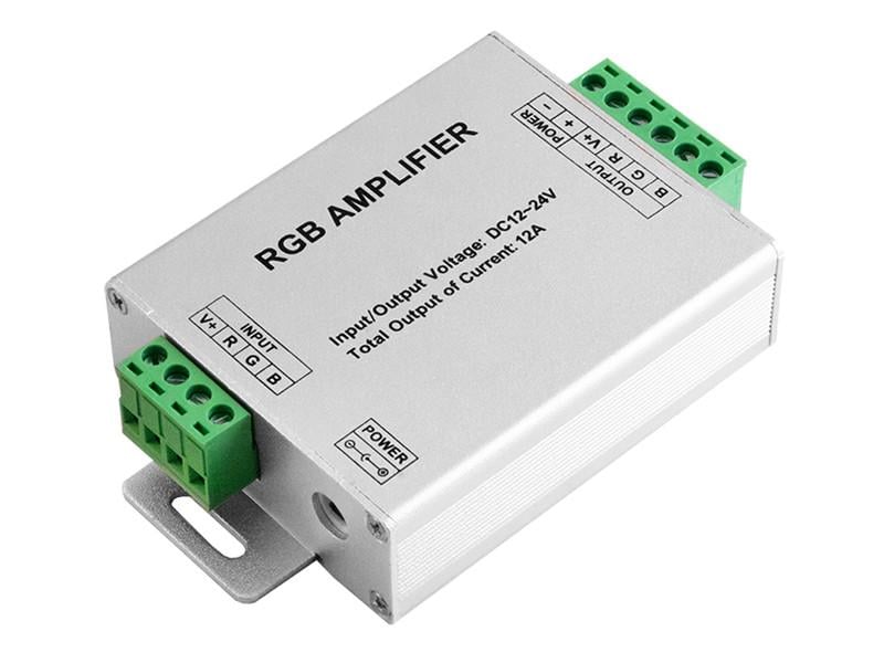 Усилитель RGB ленты 12/24 В 12 А (1330)