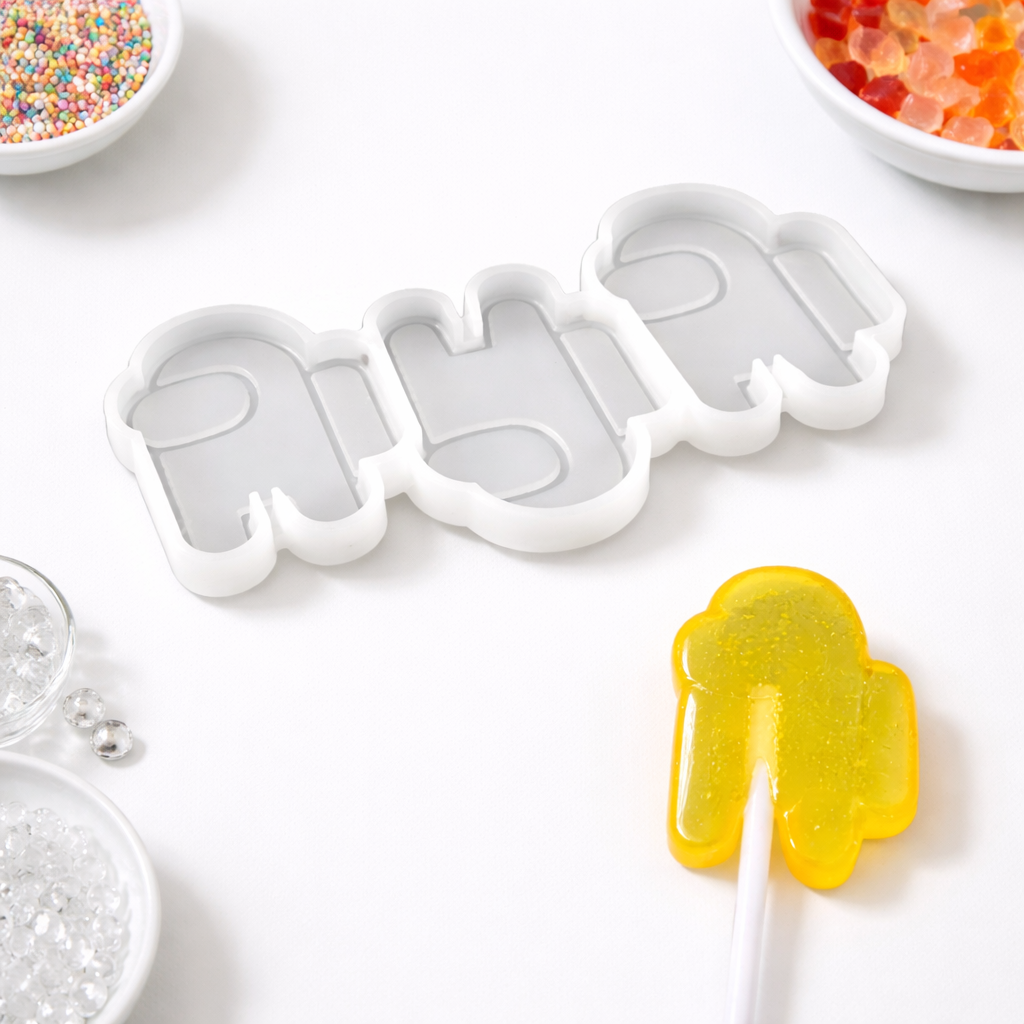 Молд для леденцов Машинки 135x75 мм Серый (5679000)