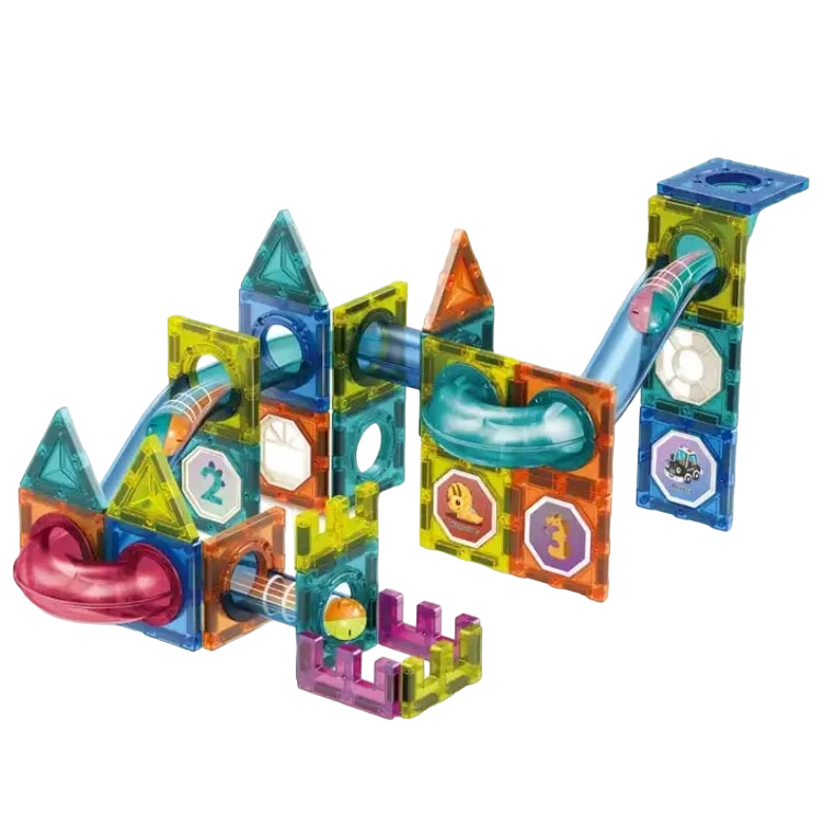 Конструктор Magnet Blocks 66 элементов Разноцветный (140253)