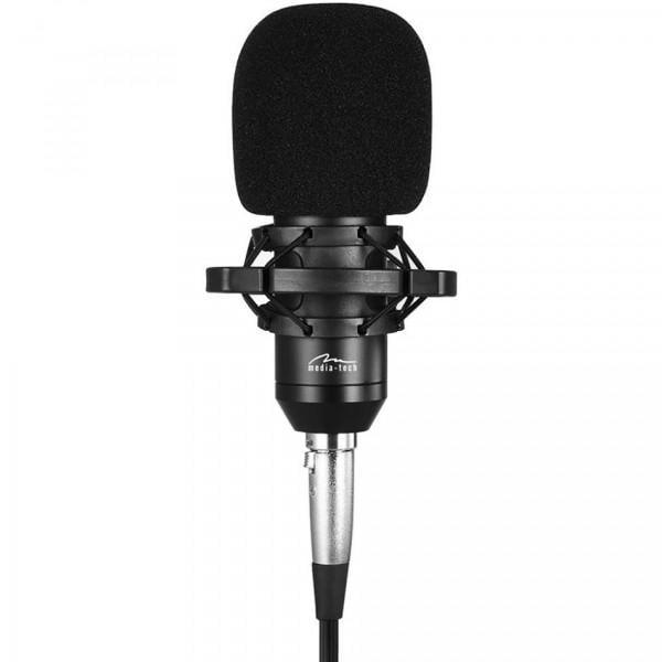 Микрофон Media-Tech MT397K XLR USB Черный - фото 3